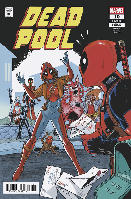 DEADPOOL #10 AMANDA CONNER HOMAGE VARIANT image