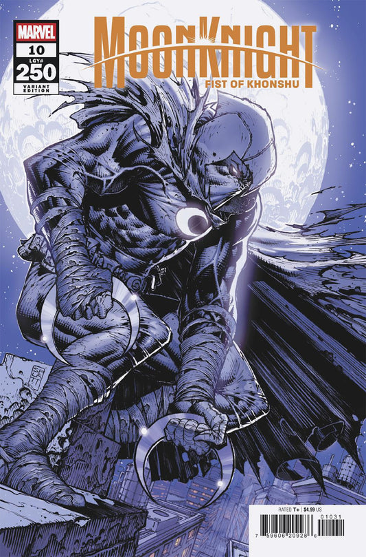 MOON KNIGHT: FIST OF KHONSHU #10 STEPHEN PLATT VARIANT - Image