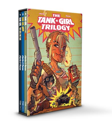 Tank Girl  | TPB Trilogy Slipcase Set Regular Edition Brett Parson - Image - Graphic Novels - Image - Pop Weasel