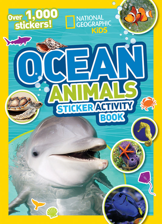 National Geographic Kids Ocean Animals Sticker Activity Book image