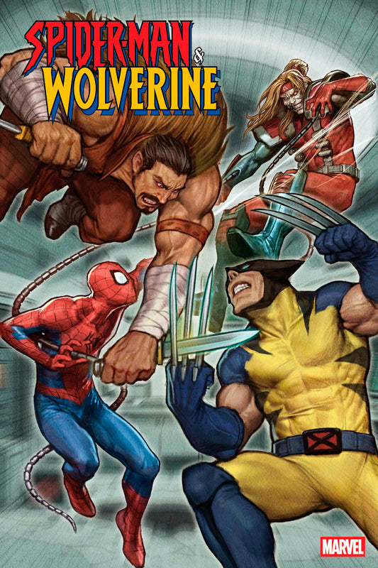 SPIDER-MAN & WOLVERINE #4 STONEHOUSE VARIANT - Image