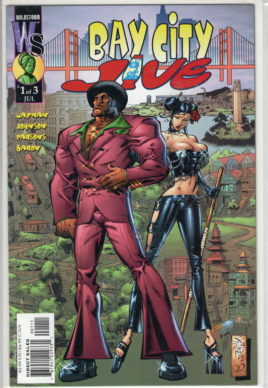 Pre-Owned - Bay City Jive #1  (July 2001) Scanned Image Pop Weasel Pre-Owned Comics