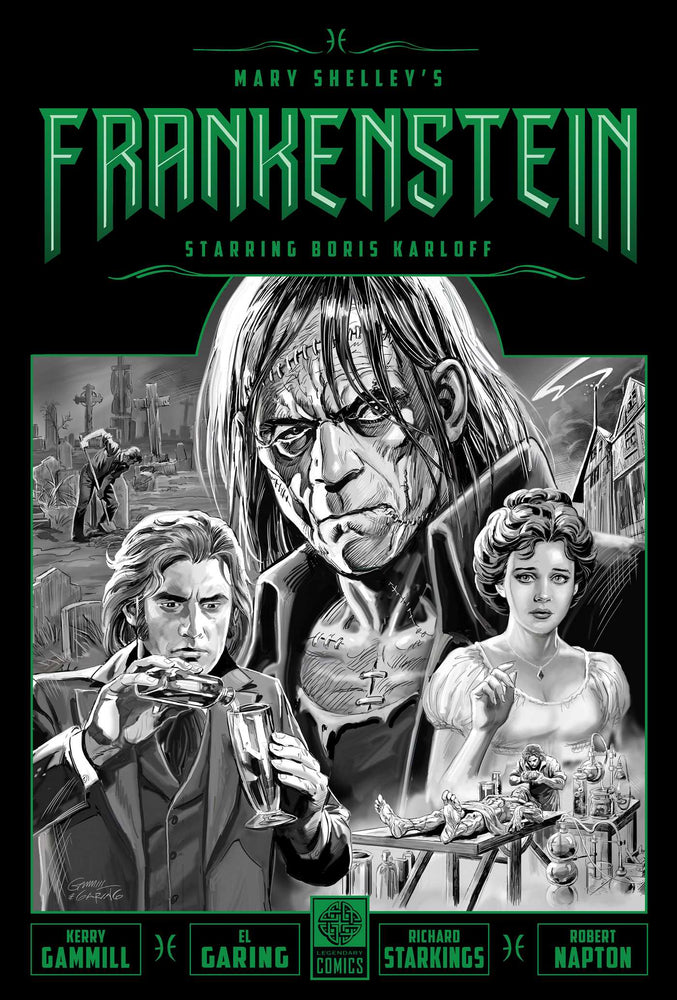 Mary Shelley's Frankenstein Starring Boris Karloff - Graphic Novels - Image - Pop Weasel