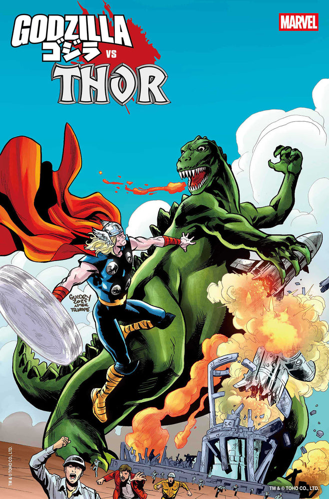 GODZILLA VS. THOR - Comics - Image - Pop Weasel