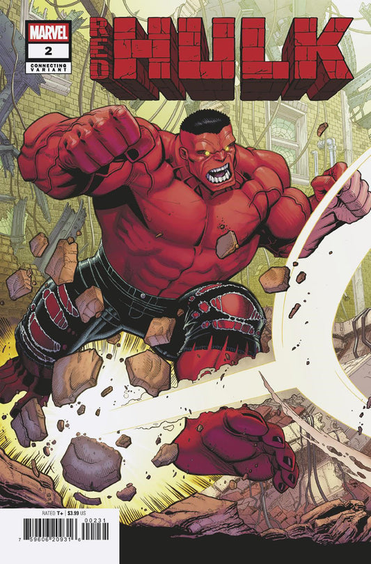 RED HULK #2 NICK BRADSHAW RED HULK CONNECTING VARIANT [DOOM] - Image