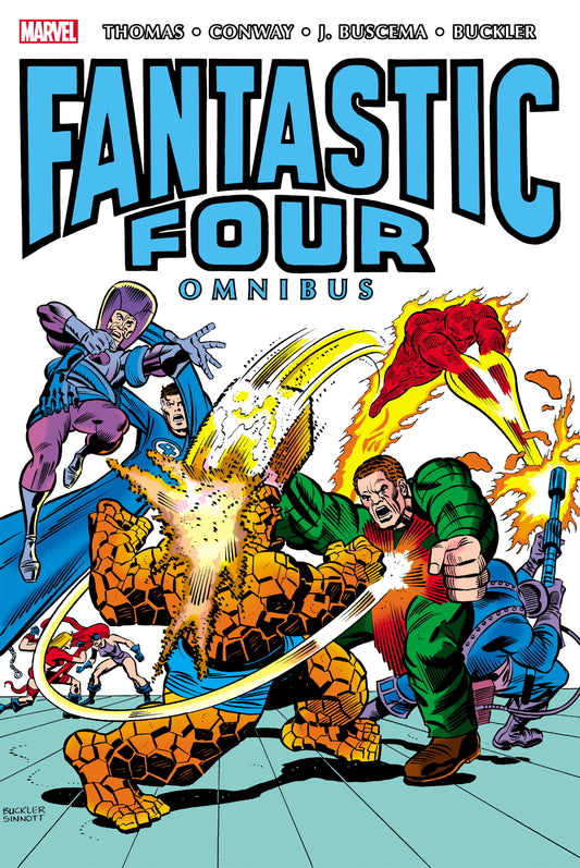 THE FANTASTIC FOUR OMNIBUS VOL. 5 RICH BUCKLER FRIGHTFUL FOUR COVER - Hard Cover