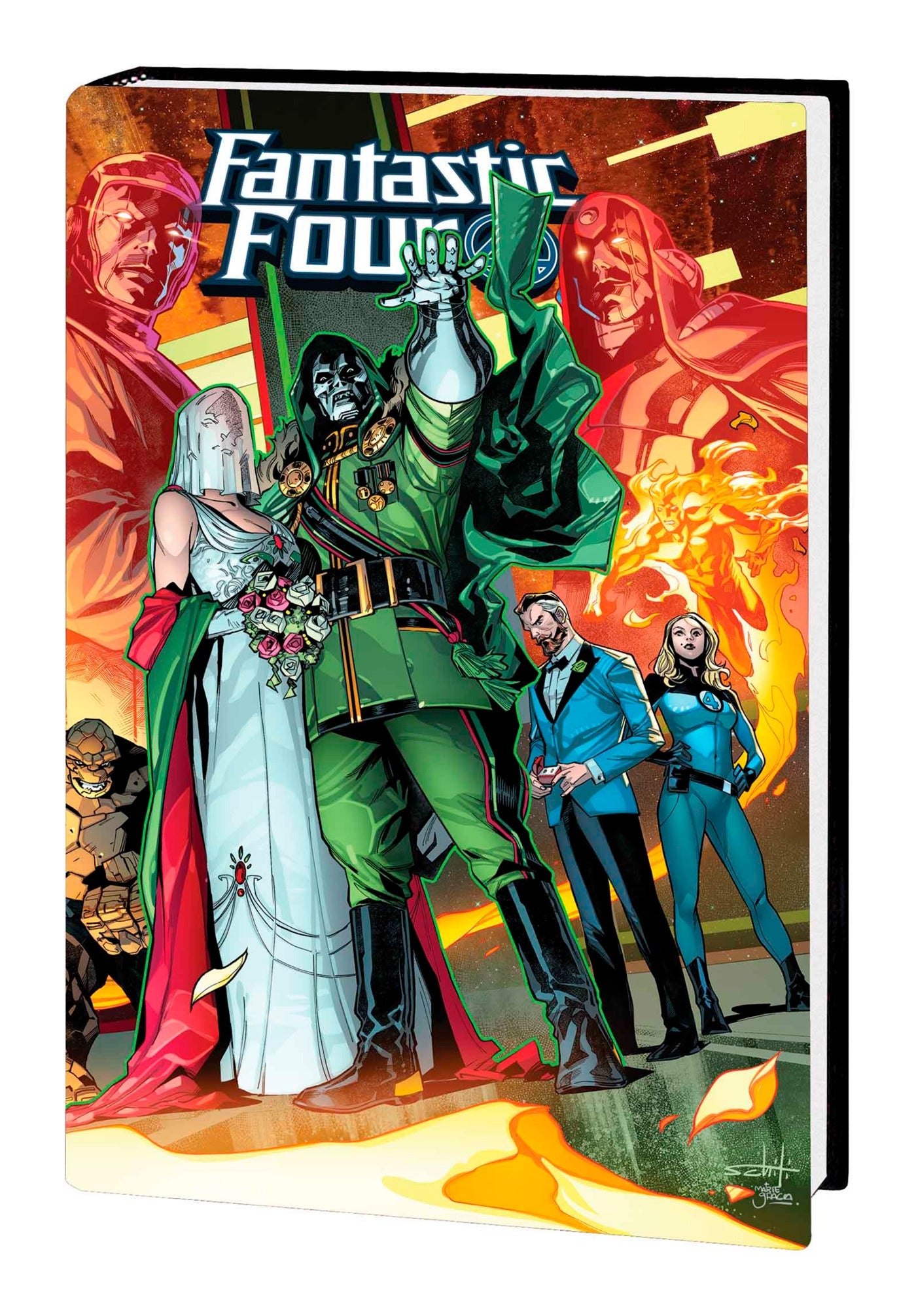 Pop Weasel Image of FANTASTIC FOUR BY DAN SLOTT, VOL. 04 - Hard Cover