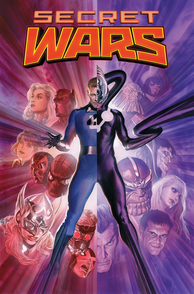 SECRET WARS BY JONATHAN HICKMAN OMNIBUS ALEX ROSS REED RICHARDS COVER - Hard Cover - Graphic Novels - Image - Pop Weasel