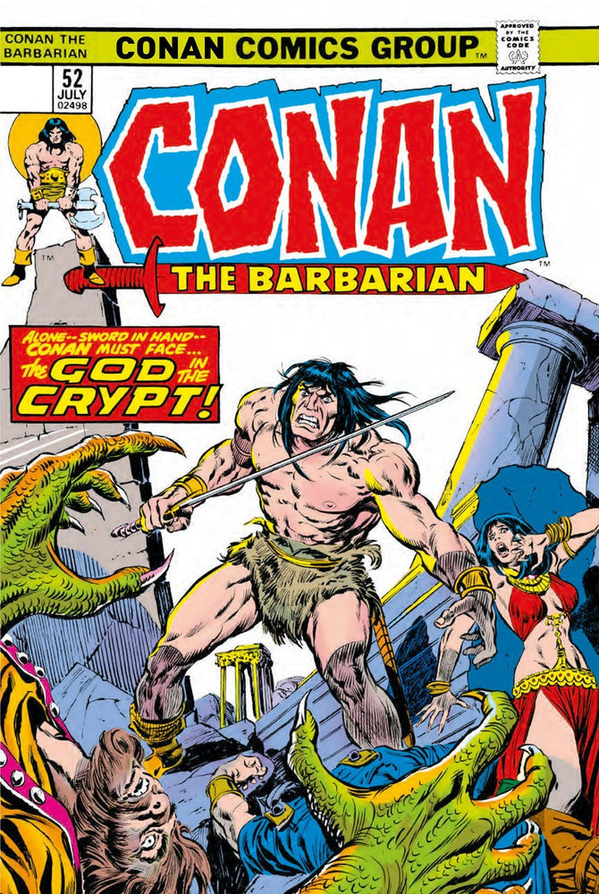 Conan The Barbarian The Original Comics Omnibus Vol.3 - Hard Cover - Books - Image - Pop Weasel