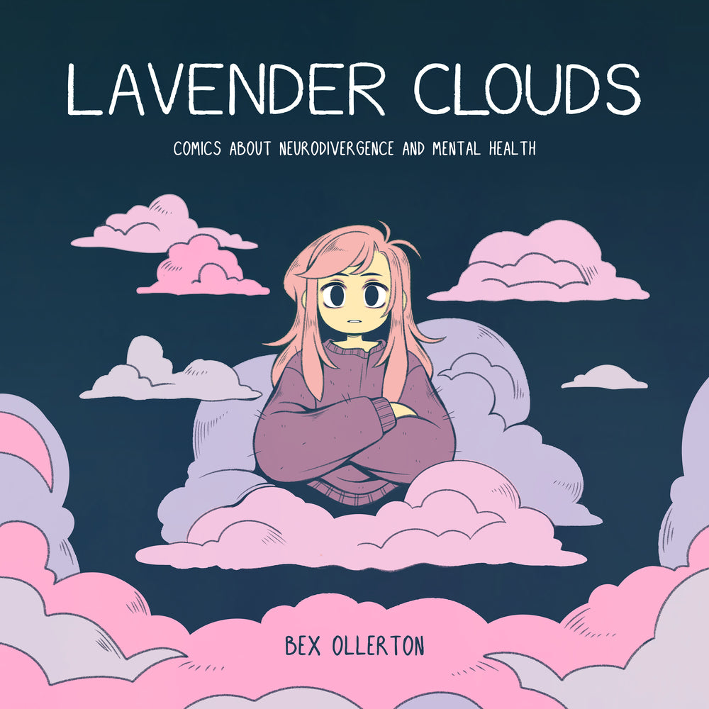 Lavender Clouds Comics about Neurodivergence and Mental Health - Hard Cover - Graphic Novels - Image - Pop Weasel