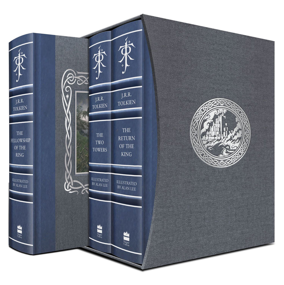 The Lord Of The Rings [Deluxe Illustrated Boxed Set Edition] - Hard Cover - Books - Image - Pop Weasel