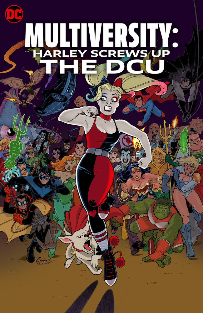 Pop Weasel Image of Multiversity: Harley Screws Up The DCU - Hard Cover - Graphic Novel - Image - Pop Weasel