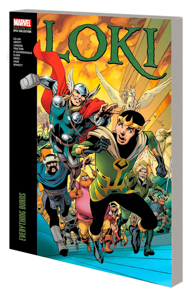 Pop Weasel Image of Loki: Everything Burns Modern Era Epic Collection - Graphic Novel - Image - Pop Weasel