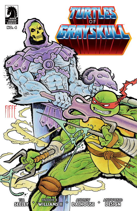 Masters of the Universe/Teenage Mutant Ninja Turtles: Turtles of Grayskull #4 (CVR B) (Michel Fiffe) - Image
