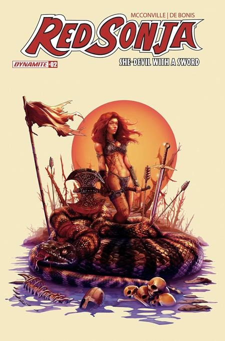 Red Sonja She Devil With A Sword #2  N Kane Gallagher Var - Image