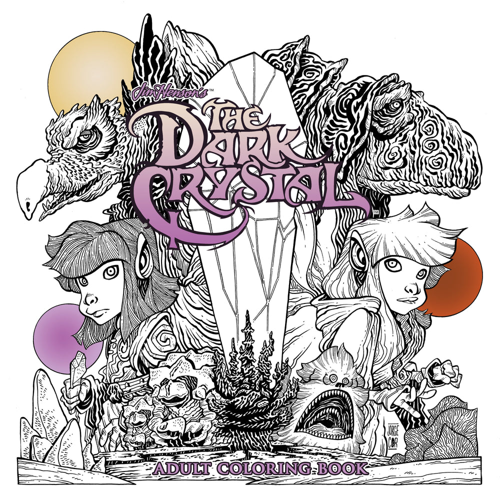 Jim Henson's The Dark Crystal Adult Coloring Book - Image - Colouring Book - Image - Pop Weasel