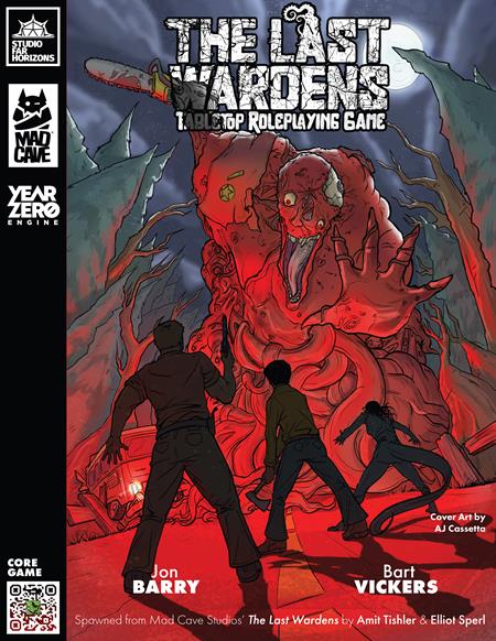 Last Wardens Tabletop Rpg  | Hardcover image