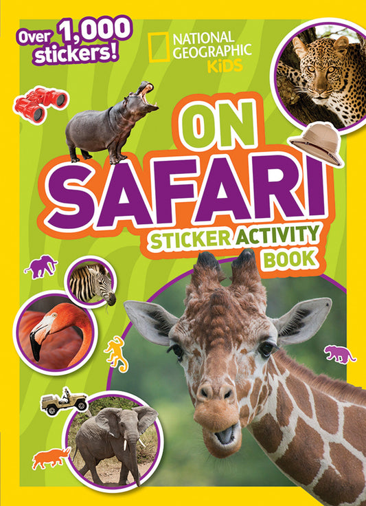 National Geographic Kids On Safari Sticker Activity Book image