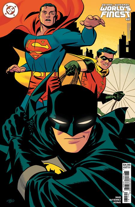 Batman Superman Worlds Finest #41  B Michael Cho Card Stock Var - Image