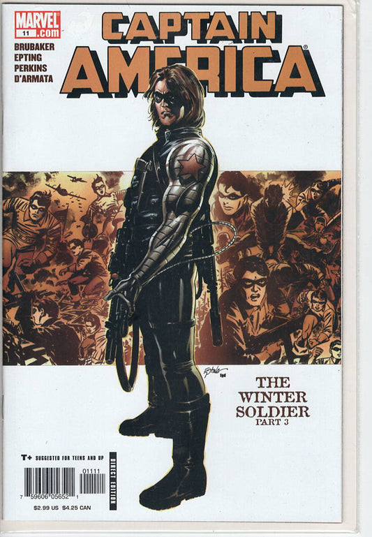 Pre-Owned - Captain America #11  (November 2005) Scanned Image Pop Weasel Pre-Owned Comics