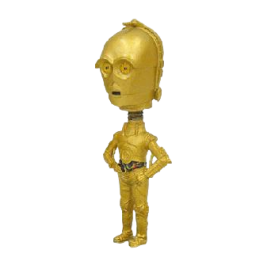 Pop Weasel Image of Star Wars - C-3PO Resin Bobble - Cards Inc. - Action Figure - Image - Pop Weasel