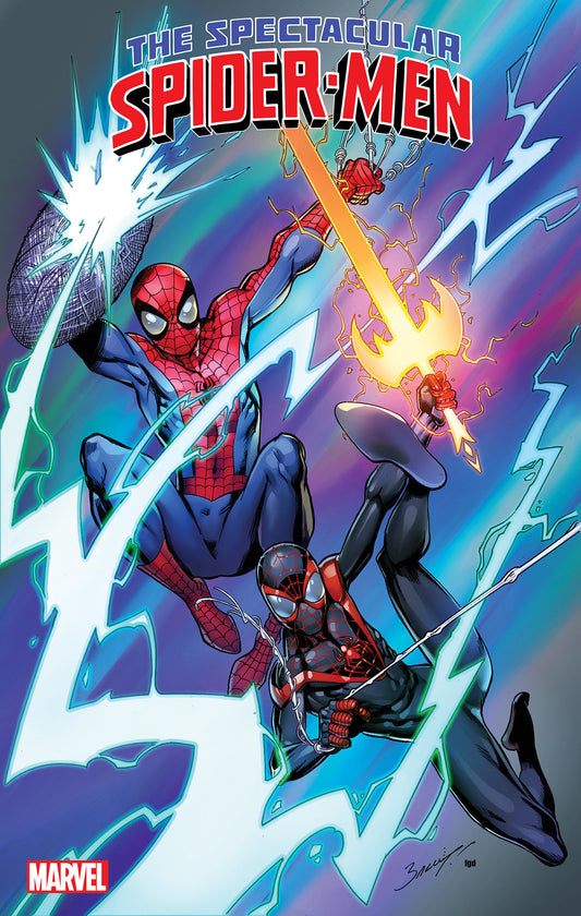 THE SPECTACULAR SPIDER-MEN #10 MARK BAGLEY VARIANT image