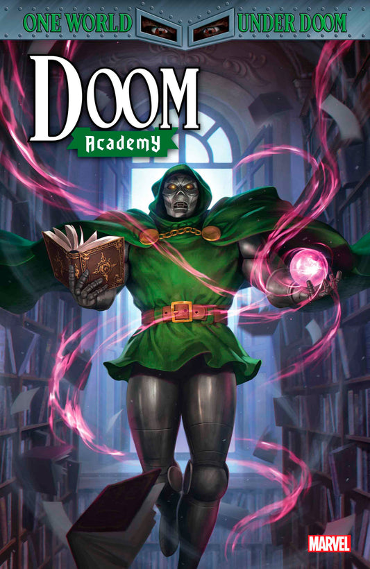 DOOM ACADEMY #1 WOO-CHUL LEE DOCTOR DOOM VARIANT [DOOM] image