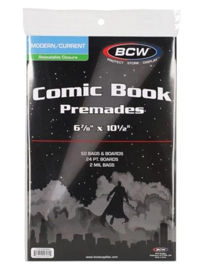 Premade Resealable Current Bag And Board (50 Pack) - Image