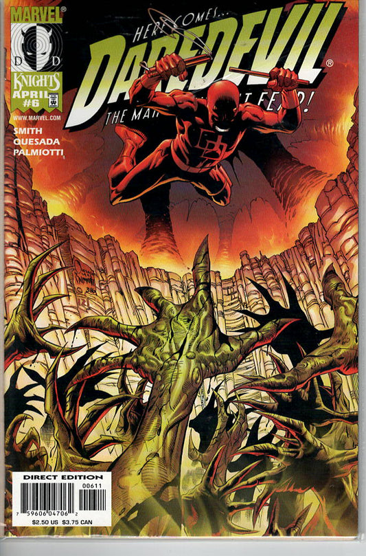 Pre-Owned - Daredevil #6  (April 1999) Scanned Image Pop Weasel Pre-Owned Comics