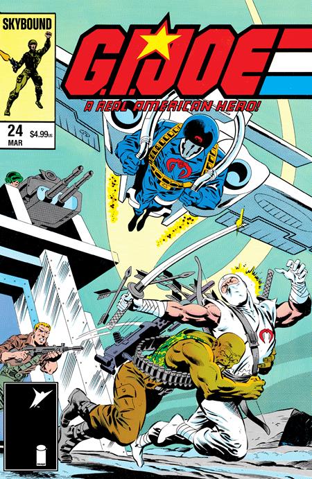Gi Joe A Real American Hero #24 Hama Files Edition #24  C Mike Zeck & John Beatty Foil Var - Image