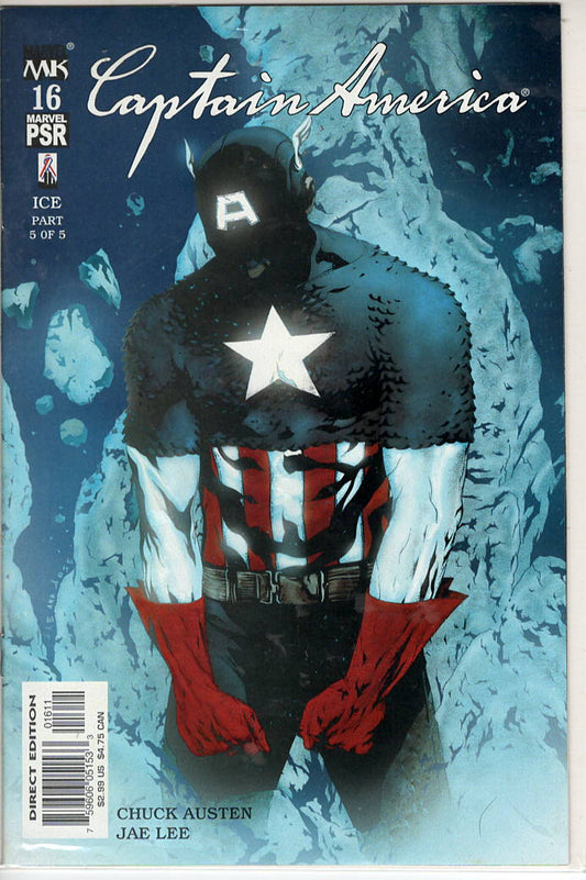 Pre-Owned - Captain America #16  (October 2003) Scanned Image Pop Weasel Pre-Owned Comics
