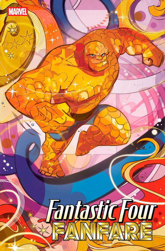 FANTASTIC FOUR FANFARE #3 NICOLETTA BALDARI 4-PART CONNECTING VARIANT - Image