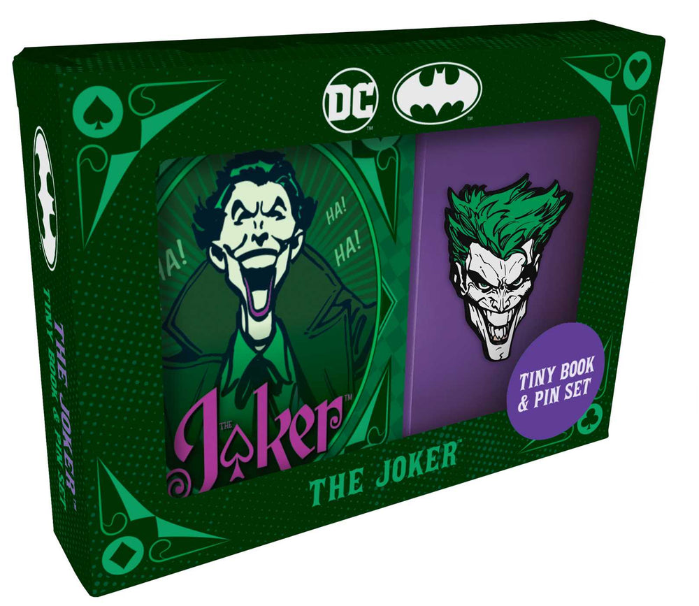 DC Comics: The Joker Tiny Book and Pin Set image -  - Image - Pop Weasel