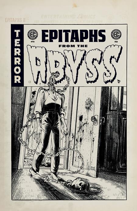 Ec Epitaphs From The Abyss #8 (of 12)  D Inc 1:20 Naomi Franq B&w Artist Edition Var image