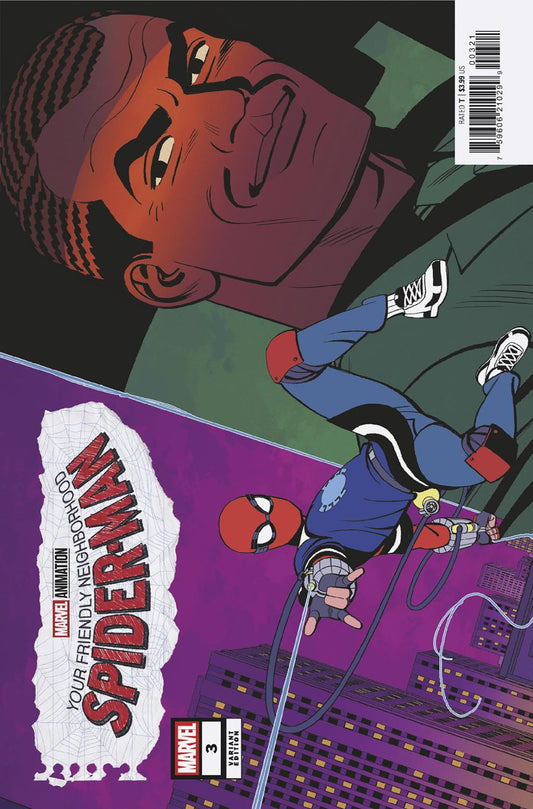 YOUR FRIENDLY NEIGHBORHOOD SPIDER-MAN #3 MARVEL ANIMATION VARIANT image