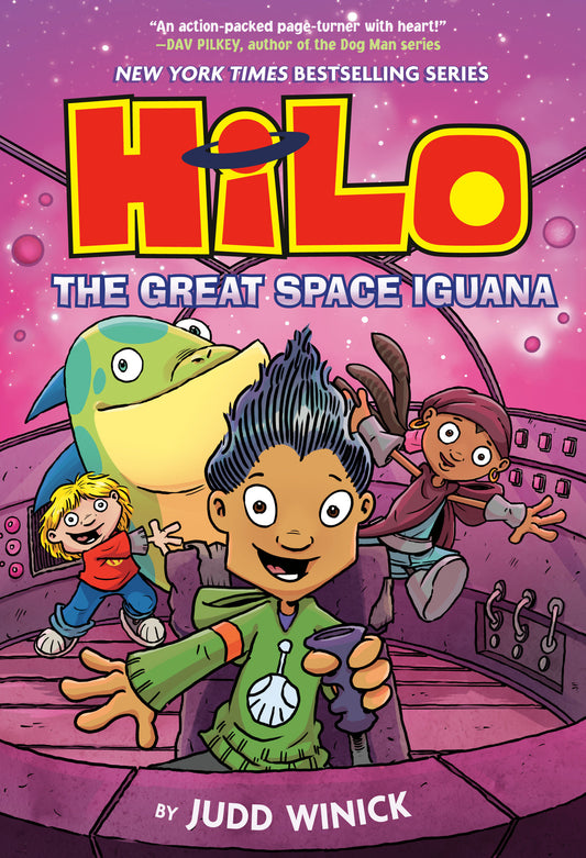 Hilo Book 11: The Great Space Iguana | Hardcover image