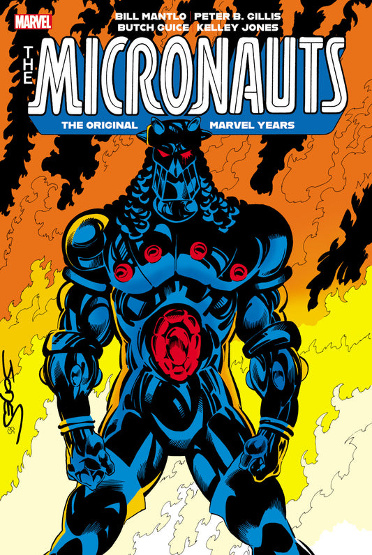 MICRONAUTS: THE ORIGINAL MARVEL YEARS OMNIBUS VOL. 3 KELLEY JONES COVER [DM ONLY] | Hardcover image