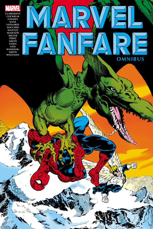 Marvel Fanfare Omnibus Vol. 1 Michael Golden Cover | Hardcover - Image