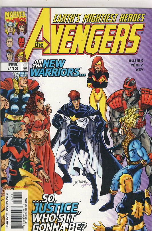 Pre-Owned - Avengers #13 (703)  (March 2019) Scanned Image Pop Weasel Pre-Owned Comics