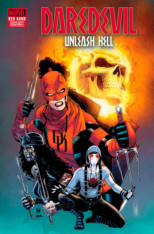 DAREDEVIL: UNLEASH HELL - RED BAND #5 [POLYBAGGED] - Image