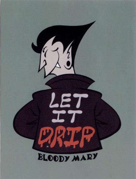 Bloody Mary Let It Drip Sticker - Image