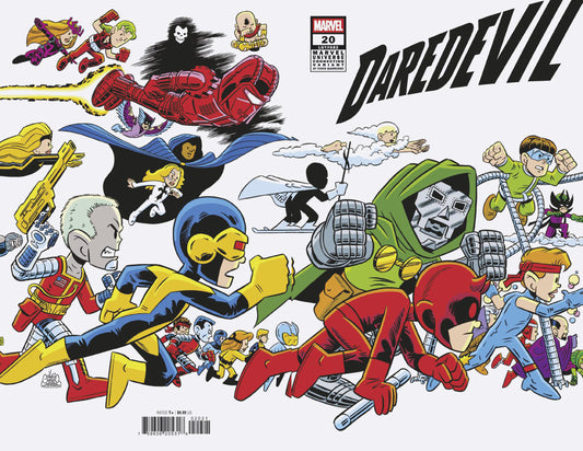 DAREDEVIL #20 CHRIS GIARRUSSO MARVEL UNIVERSE CONNECTING WRAP VARIANT C - Image