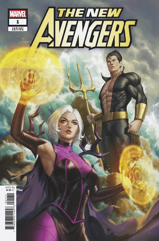 NEW AVENGERS #1 EJIKURE CLEA AND NAMOR VARIANT C - Image