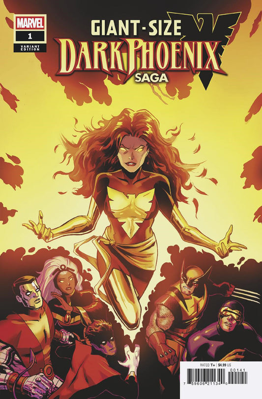 GIANT-SIZE DARK PHOENIX SAGA #1 LEE GARBETT VARIANT - Image
