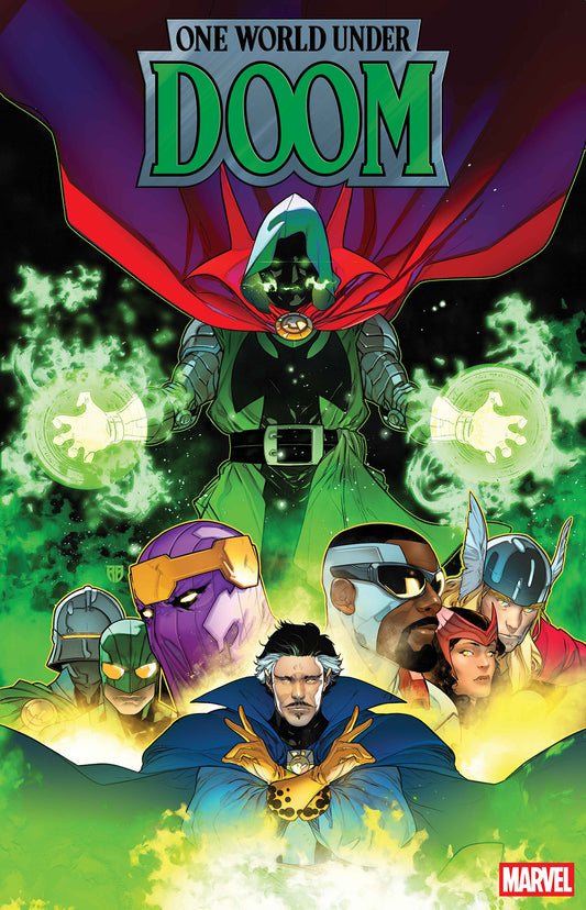 ONE WORLD UNDER DOOM #1 R.B. SILVA VARIANT image