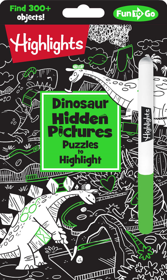 Dinosaur Hidden Pictures Puzzles to Highlight image