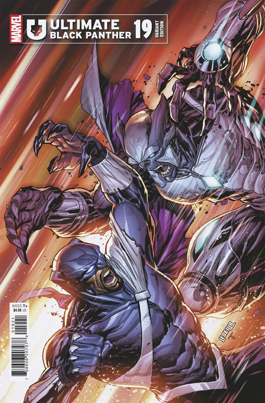 ULTIMATE BLACK PANTHER #19 KEN LASHLEY VARIANT - Image