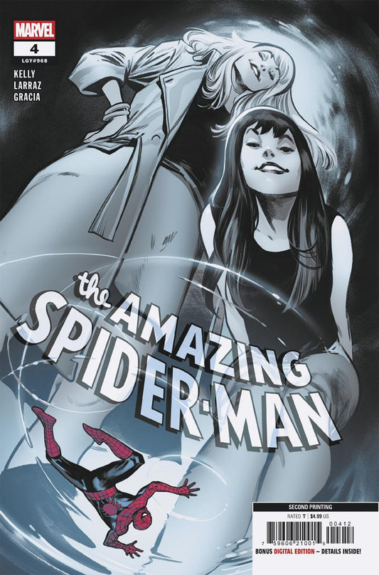 AMAZING SPIDER-MAN #4 PEPE LARRAZ 2ND PRINTING VARIANT - Image