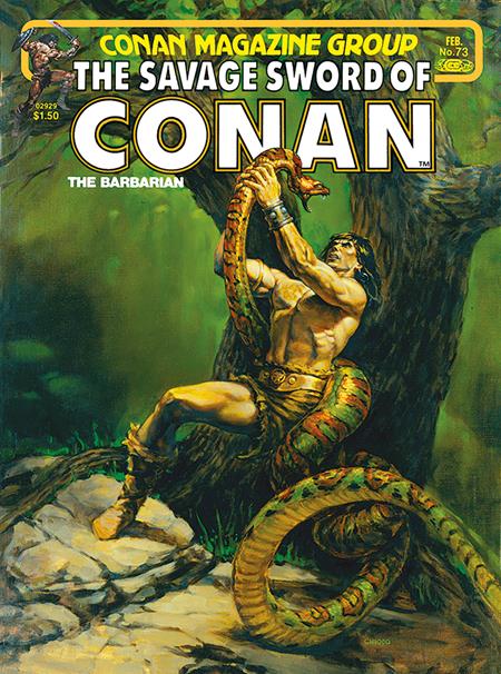 Savage Sword Of Conan The Original Comics Omnibus  | Hardcover Vol 06 Direct Market Edition Joe Chiodo - Image