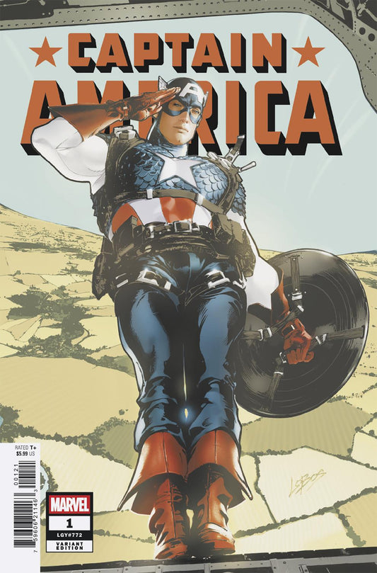 CAPTAIN AMERICA #1 PABLO VILLALOBOS VARIANT - Image